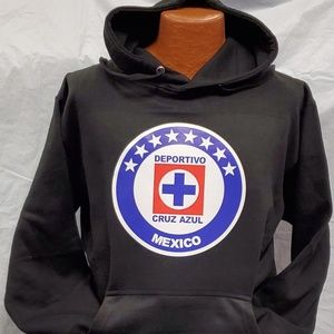New! Club Deportivo Cruz Azul Black Hoodie
